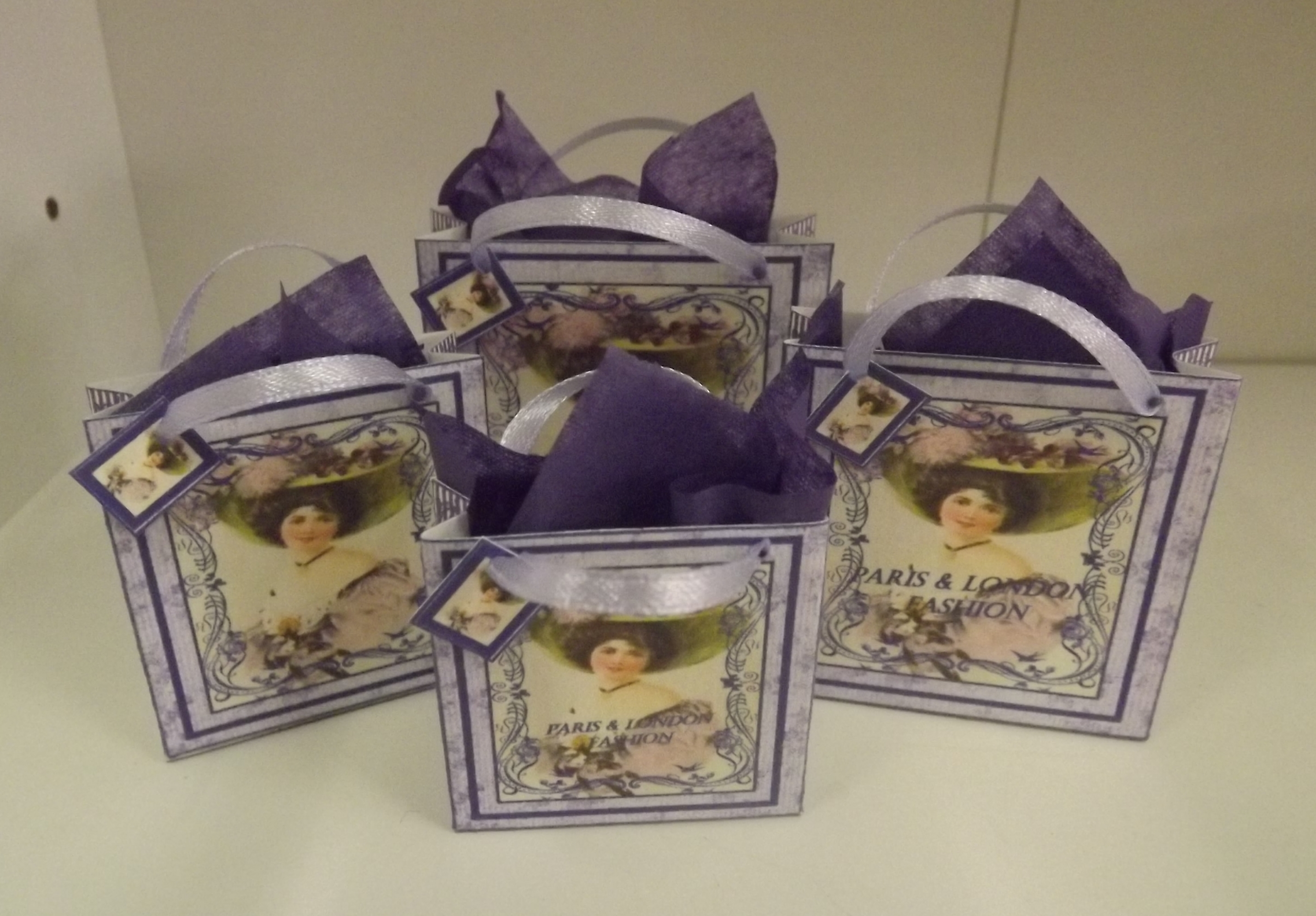 4 LAVENDER BAGS KIT